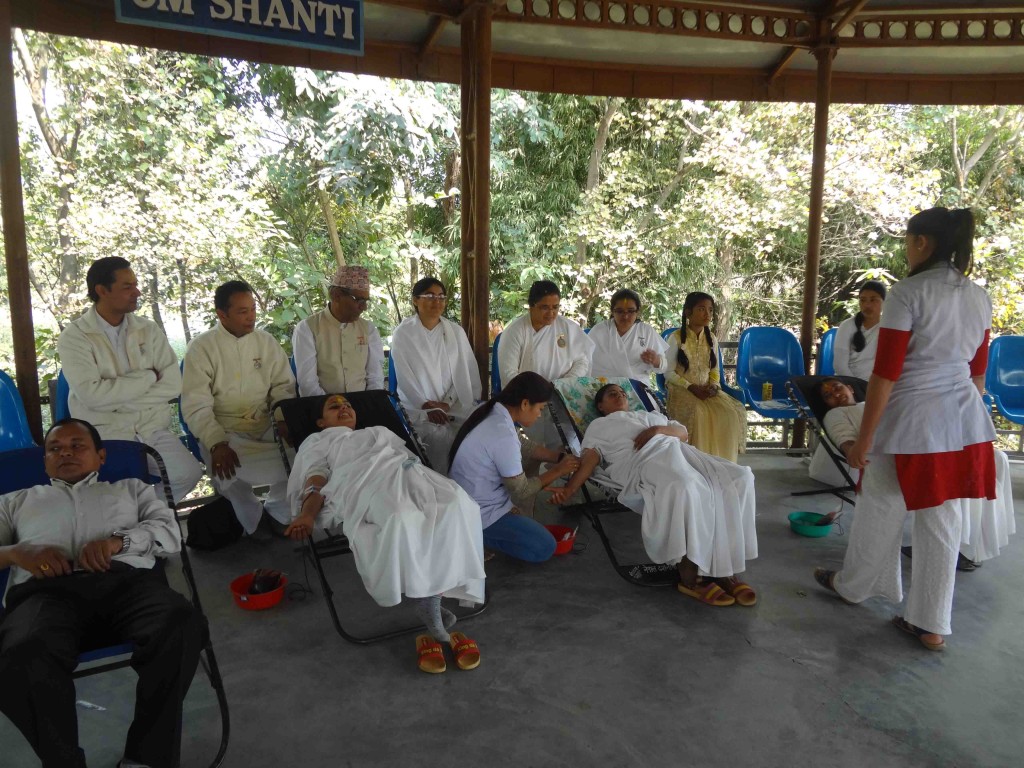 ग्लोबल पिस रिट्रिट सेन्टरमा आवासीय शिविर सम्पन्न